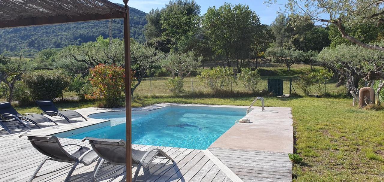 Le Mas Des Oliviers Puget-Ville Exterior foto